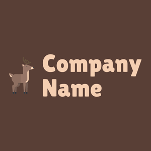 Deer on a Brown Derby background - Animaux & Animaux de compagnie