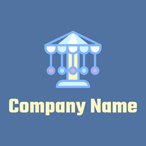 Merry go round logo on a San Marino background - Juegos & Entretenimiento