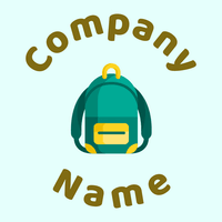 Backpack on a Light Cyan background - Einzelhandel