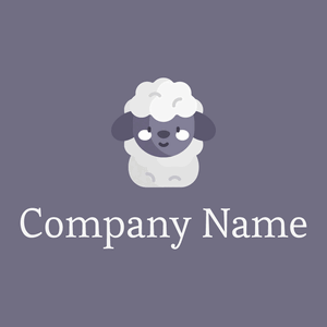 Sheep logo on a Dolphin background - Agricultura