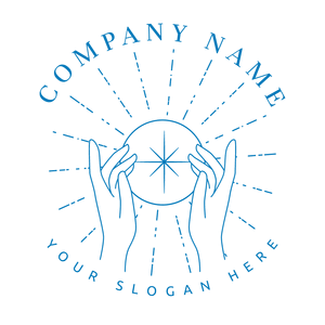 esoteric crystal ball logo - Religione