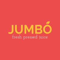 Yellow and Red Juice Bar Logo - Alimentos & Bebidas