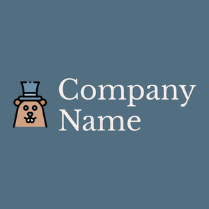 Groundhog logo on a Bismark background - Abstrakt