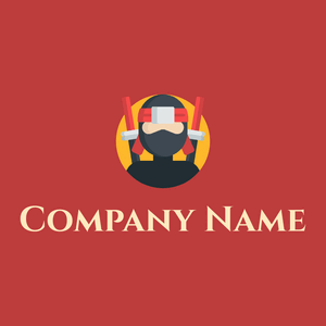 Ninja logo on a Medium Carmine background - Sommario