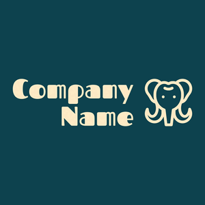 Mammoth logo on a Cyprus background - Animales & Animales de compañía