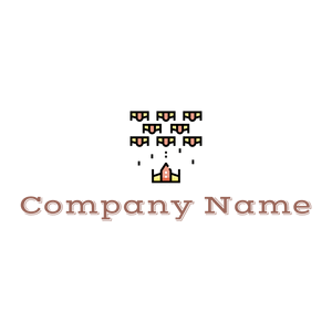 Spaceship logo on a White background - Kinder & Kinderbetreuung