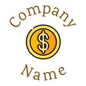 Dollar on a White background