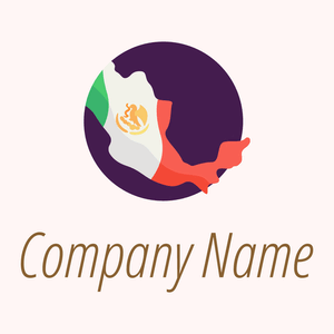 Mexico logo on a Snow background - Viajes & Hoteles
