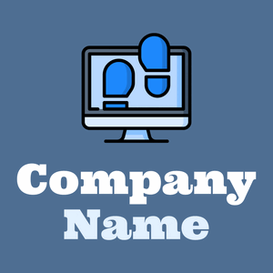 Digital footprint on a Wedgewood background - Tecnología