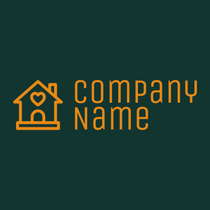 Accomodation logo on a Deep Teal background - Viagens & Hotel