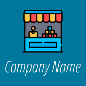 Fair logo on a Cerulean background - Entretenimento & Artes