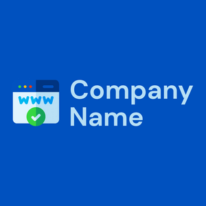 Domain registration on a Cobalt background - Technologie