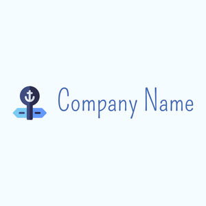 Signpost logo on a Alice Blue background - Automobili & Veicoli
