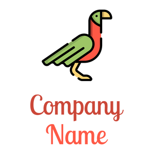Parrot on a White background - Animais e Pets