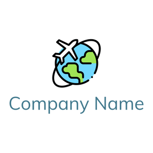 Travel logo on a White background - Comunidad & Sin fines de lucro