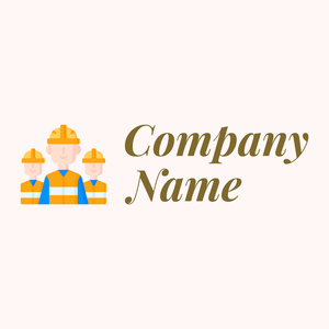 Workers logo on a Snow background - Construcción & Herramientas