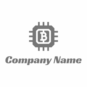 Cpu logo on a White background - Techno