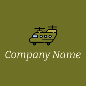 Army logo on a Olivetone background - Autos & Fahrzeuge