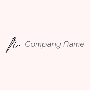 Needle logo on a Snow background - Medical & Pharmaceutical