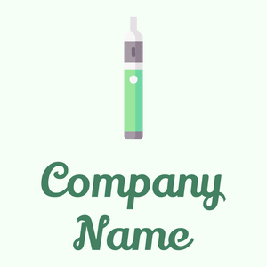 Electronic cigarette logo on a Honeydew background - Kleinhandel