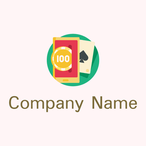 Casino app logo on a Snow background - Spiele & Freizeit