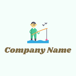 Fisherman on a Mint Cream background - Alimentos & Bebidas