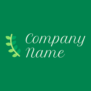 Branch logo on a Tropical Rain Forest background - Landbouw