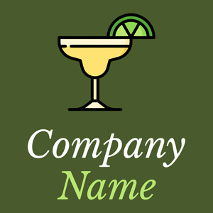 Outlined Margarita on a Dell background - Eten & Drinken