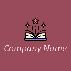 Magic book logo on a Cadillac background - Divertissement & Arts