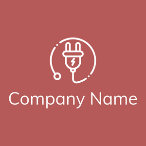 Plug logo on a Blush background - Construção & Ferramentas