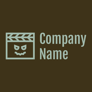 Horror logo on a Indian Tan background