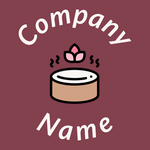Sauna logo on a Camelot background - Spa & Estética
