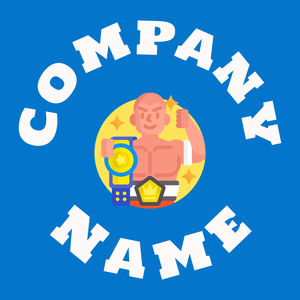 Champion on a Navy Blue background - Sport
