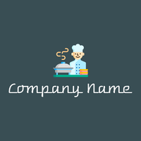 Cook logo on a grey background - Essen & Trinken