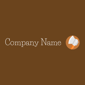 Axe logo on a Antique Brass background - Bouw & Gereedschap