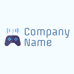Online game logo on a Alice Blue background - Comunidad & Sin fines de lucro