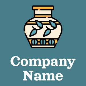 Vase logo on a Paradiso background - Educación