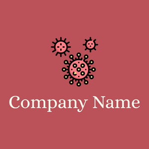 Coronavirus on a Blush background - Medicina & Farmacia