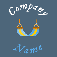 Hammock logo on a Bismark background - Viajes & Hoteles