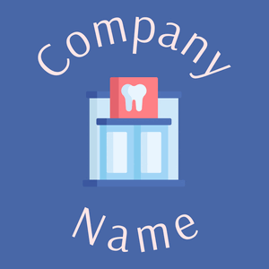 Dental clinic logo on a Mariner background - Medizin & Pharmazeutik