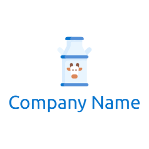 Milk tank logo on a White background - Agriculture