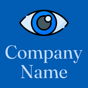Eye logo on a Cobalt background - Medical & Farmacia