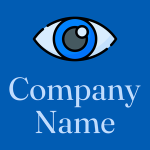 Eye logo on a Cobalt background - Médicale & Pharmaceutique