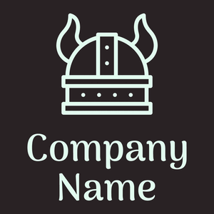 Viking helmet logo on a Livid Brown background - Construction & Outils