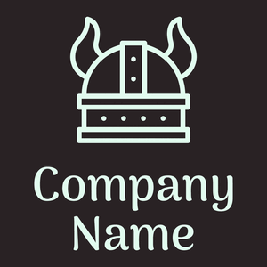 Viking helmet logo on a Livid Brown background - Construcción & Herramientas
