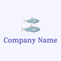 Sardine on a Ghost White background - Dieren/huisdieren