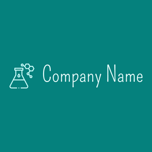 Flask logo on a Pine Green background - Indústrias