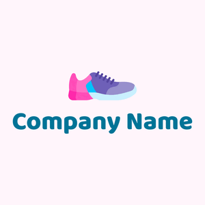 Running shoes on a Lavender Blush background - Moda & Beleza