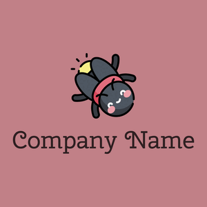 Firefly on a Oriental Pink background - Animali & Cuccioli