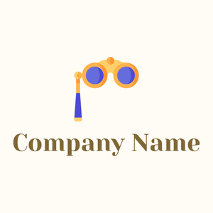 Glasses logo on a Floral White background - Arte & Intrattenimento